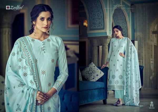 Zulfat Kalakruti Fancy Cotton Printed Dress Materials 